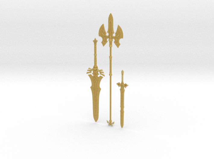 &quot;BotW&quot; Royal Weapons Set 3d printed