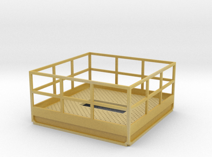 1/64 10' Tower intermediate platform single 3500 3d printed 