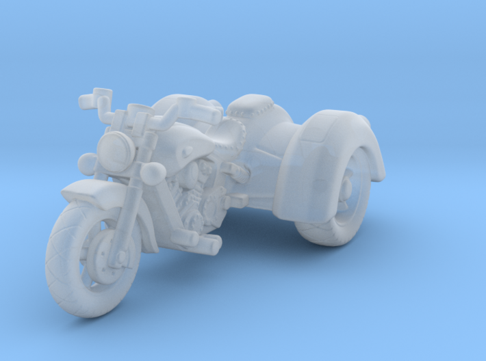 Indian Scout Trike 1:87 HO 3d printed