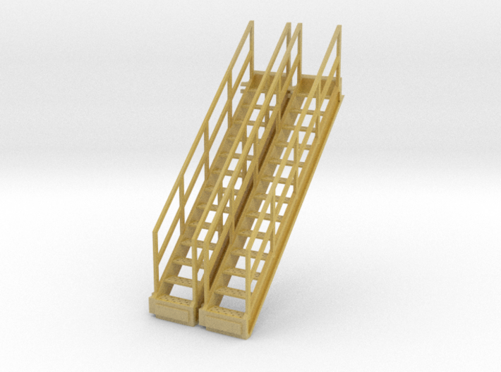 1/64 Stairs for 10' Tower 2pc 3d printed