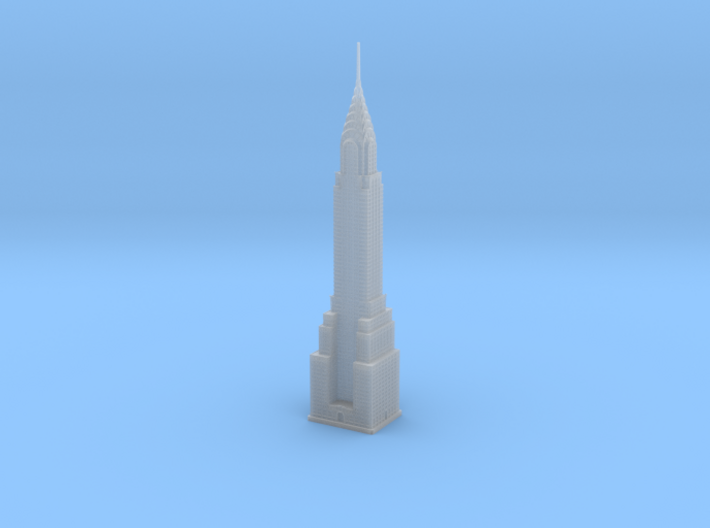Chrysler Building (1:1250) 3d printed