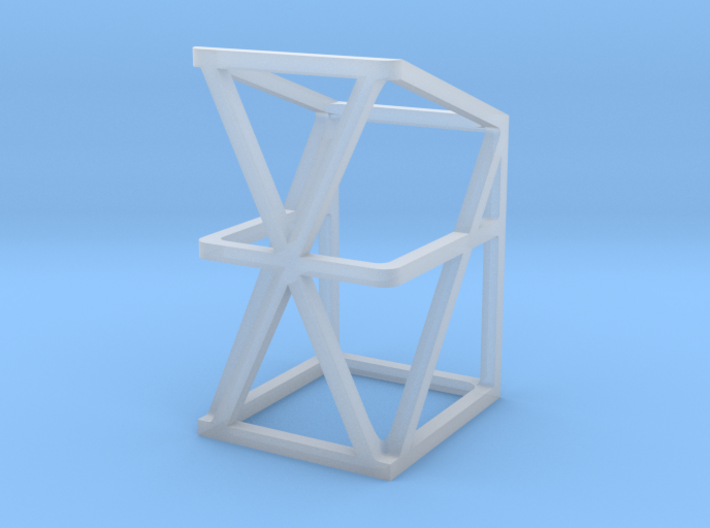 1/64 Silo platform cage 3d printed