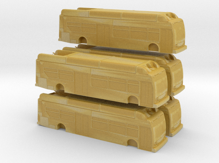 N scale 1:160 New Flyer Xcelsior CNG bus (5) 3d printed