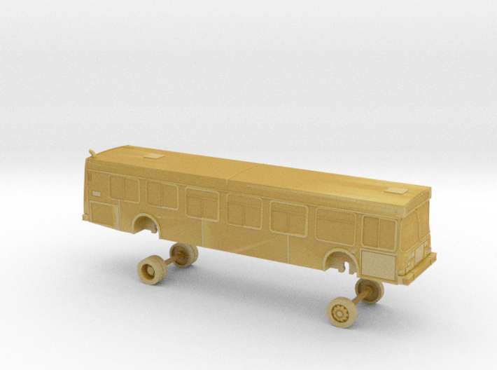 HO Scale Bus New Flyer D40LF NCTD (MIRRORED) 3d printed
