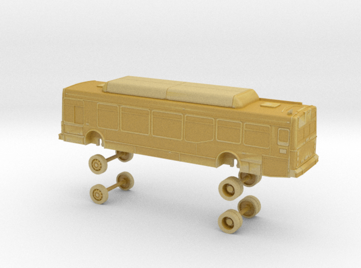 TT Scale Bus NABI 40-LFW Foothill F1400s F1500s 3d printed