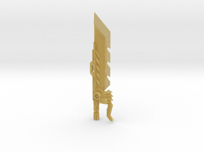 'Pyroclasma' Sword for POTP Dinobots 3d printed