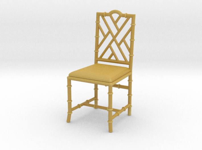 1:24 Chinese Chippendale Chair 3d printed
