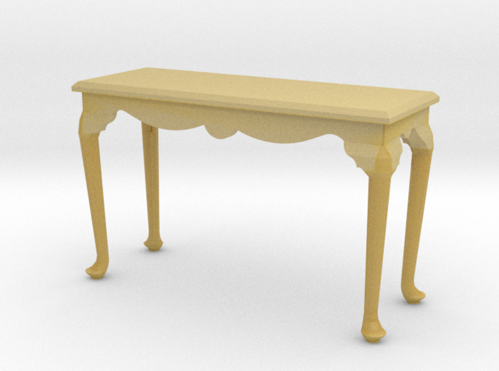 1:48 Queen Anne Console Table 3d printed 
