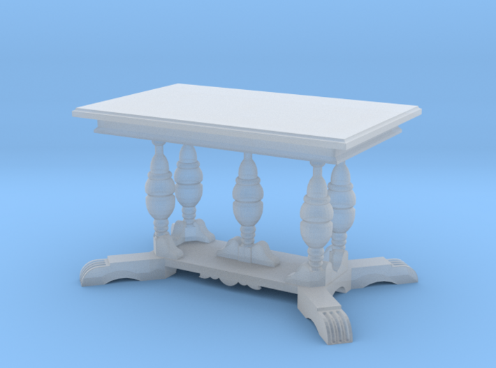 1:48 Old English Work Table 3d printed