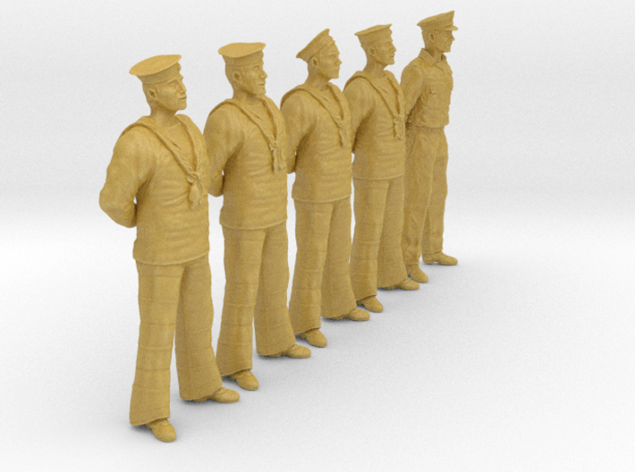 1/35 RN Seamen Rest Set101-14 3d printed 