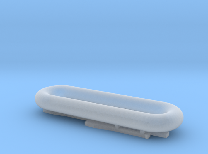 1/144 German rubber boat Wehrmacht 3d printed
