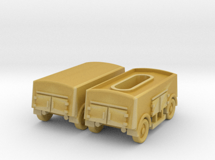1/160 trailer A2 Wehrmacht 3d printed