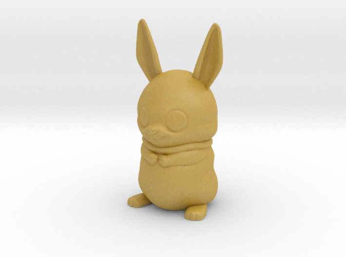 bowie the bunny 3d printed