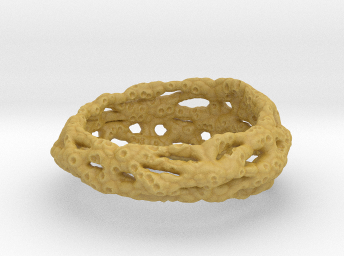 Cellulesque Ring 3d printed