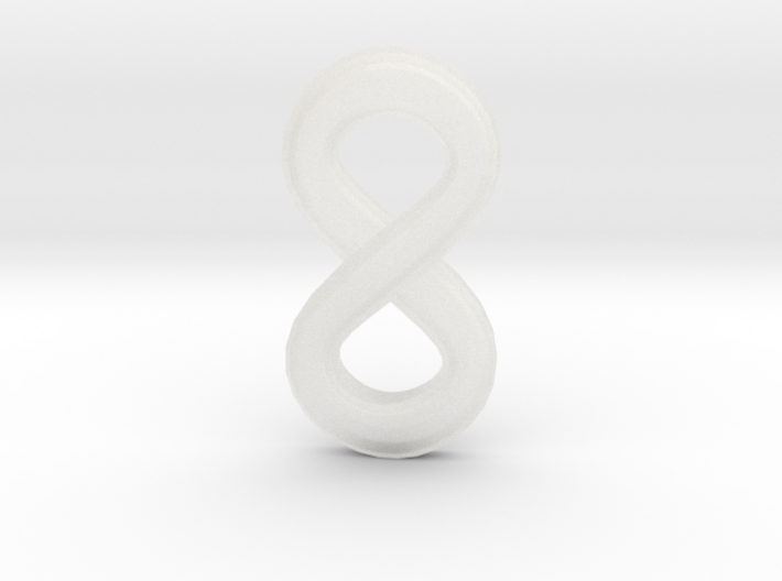 Infinity (large) 3d printed