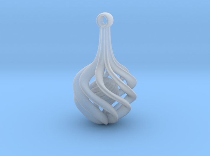 pendant spiral 2 3d printed