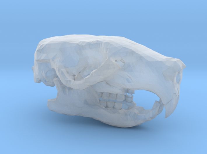 Mini Rat Skull 3d printed