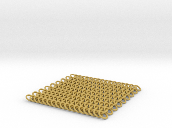 Chain Mail 3d printed