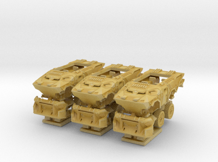 El Diablo 6mm scale pack of three 3d printed 