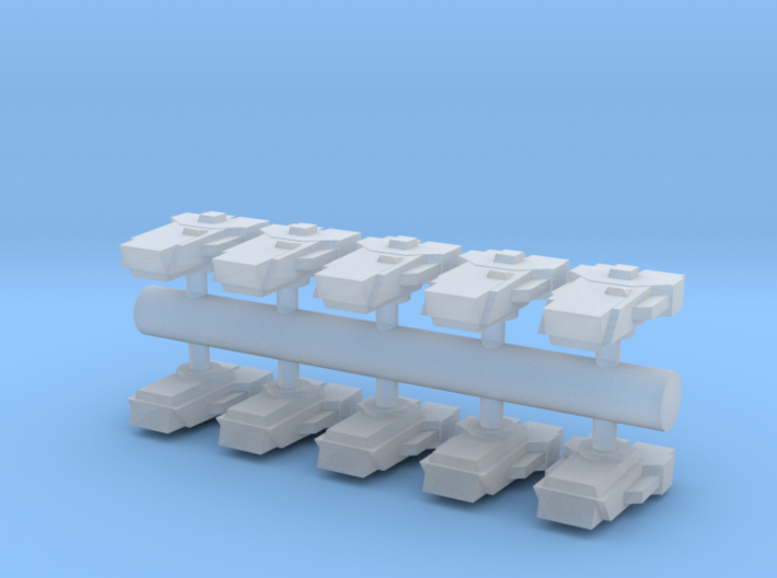 10 Aggressor assault boats 3d printed