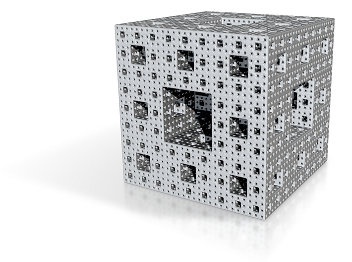 Menger cube 3d printed