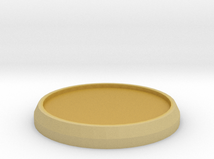 1 Inch Round Base 3d printed