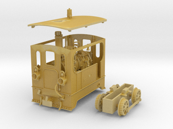 1:87 Tramway Loco no.7 Backer & Rueb 3d printed 