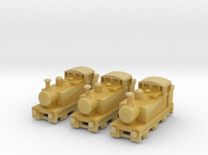 T-gauge Jinty Tank Engines - Uses Eishindo Wheels 3d printed 