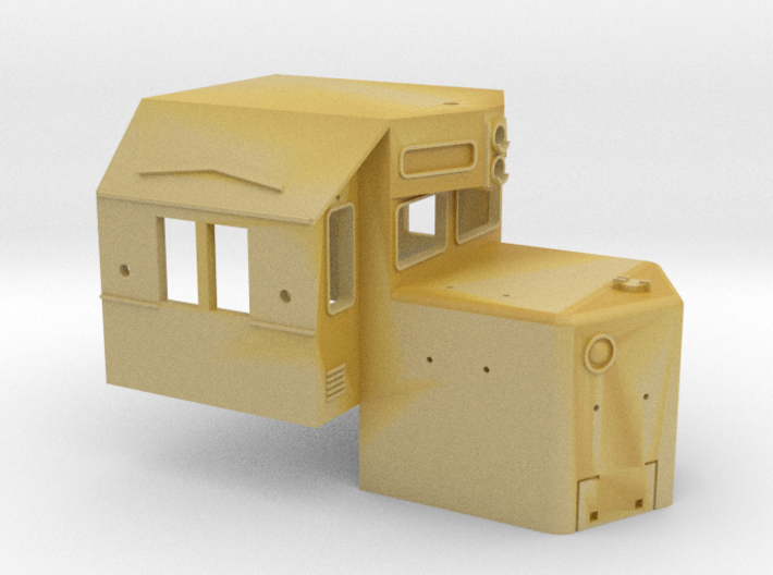 Reading N Scale SD45 Cab And Hood 3d printed 
