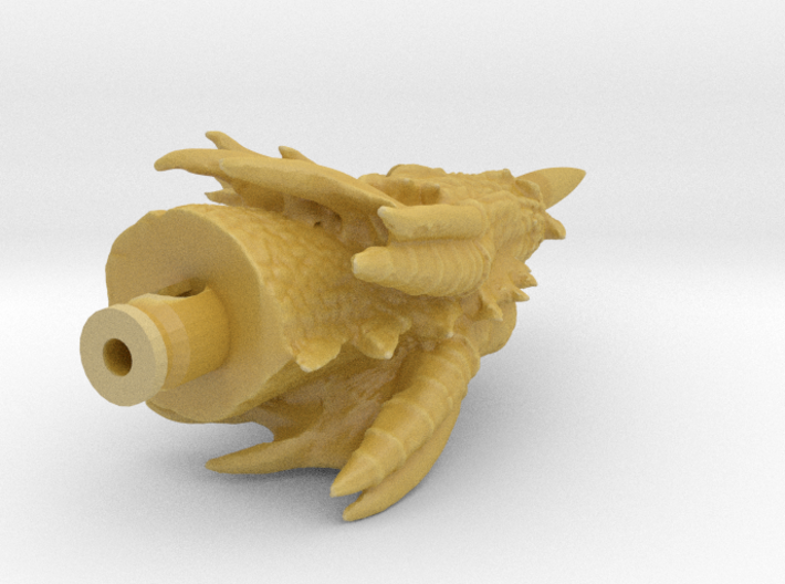 Dragon Bullet Pendant 3d printed