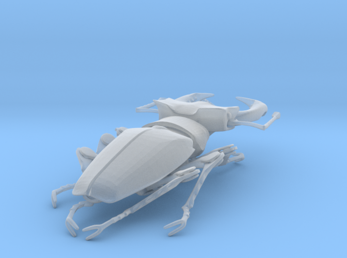 Articulated Stag Beetle (Lucanus cervus) 3d printed