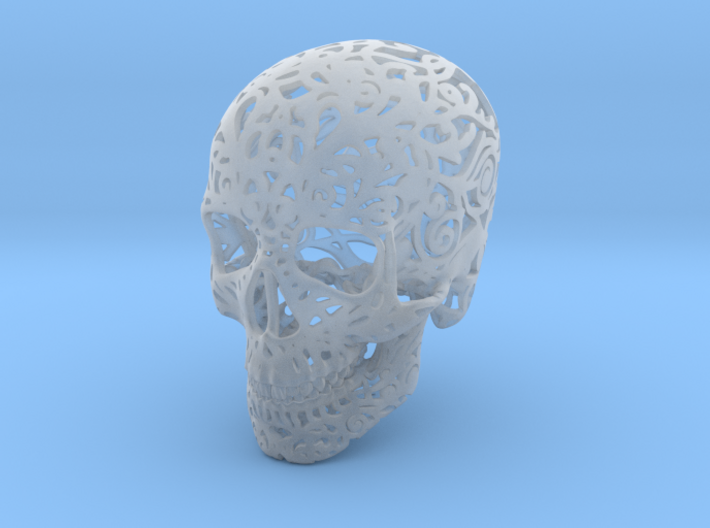 Mini Skull v2 - 25mm 3d printed