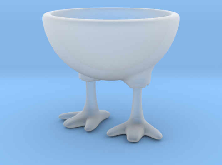 Feet Egg Cup 3d printed
