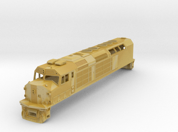 N Scale EMD F40C (Metra) 3d printed 