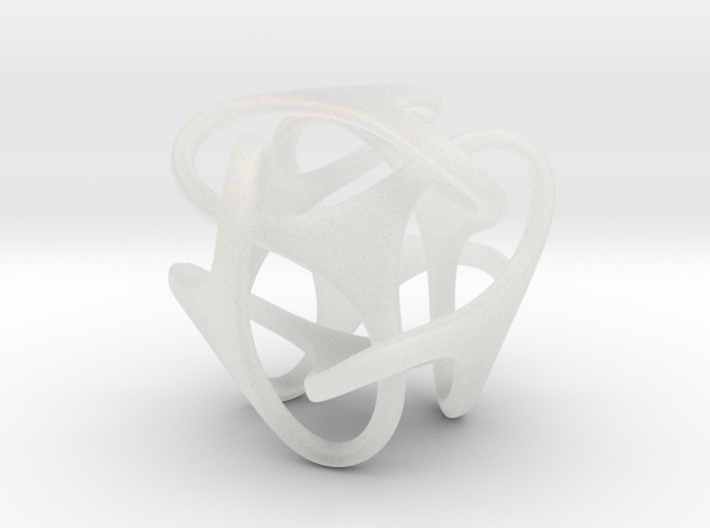 Tetron pendant 3d printed