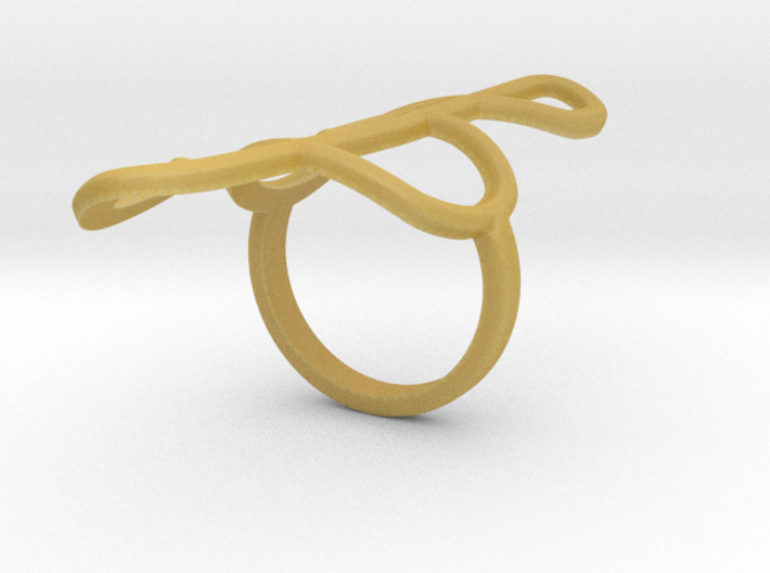 Clef Ring 3d printed