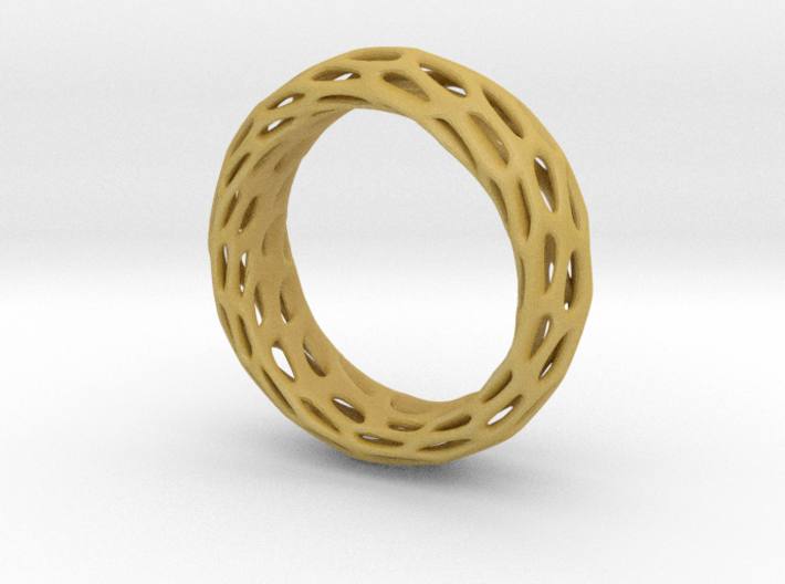 Trous Ring Size 8.5 3d printed