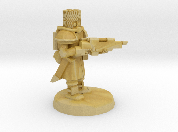 Space Cossack Trooper 3d printed