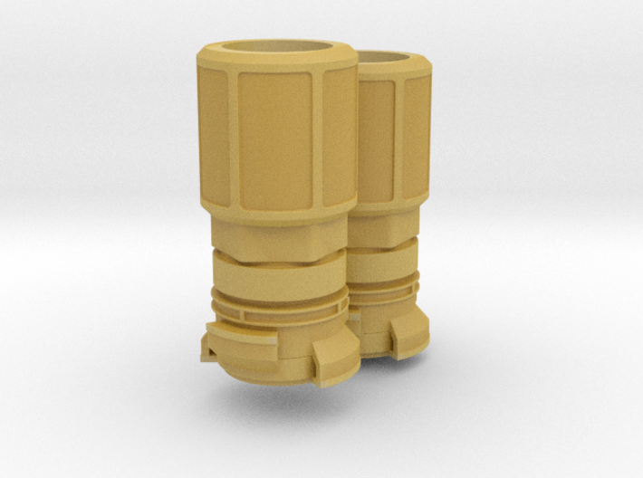 Guillemin coupling for fire truck 2x DN7 3d printed