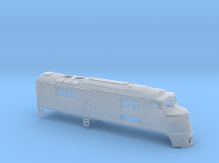 N Scale CNJ Baby-faced Baldwin A Unit 3d printed