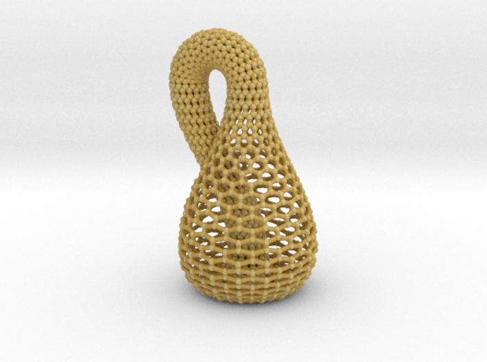 Border Object - Klein Bottle 1 1 3d printed