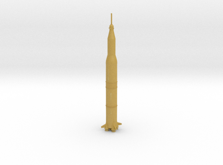 1/1400 NASA Saturn 5 Rocket 3d printed