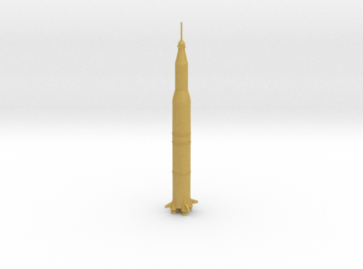 1/1000 NASA Saturn 5 Rocket 3d printed 