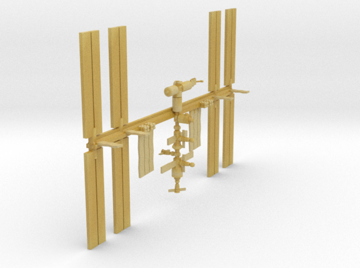 1/537 NASA International Space Station ISS 3d printed 