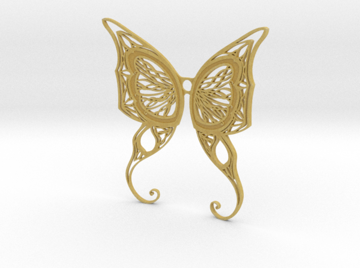 Butterfly Wings- Alternate version 3d printed 