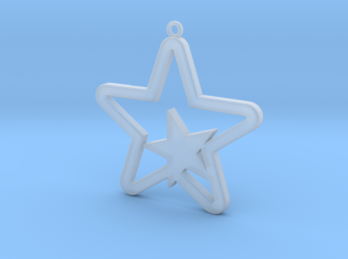 Star Pendent 3d printed