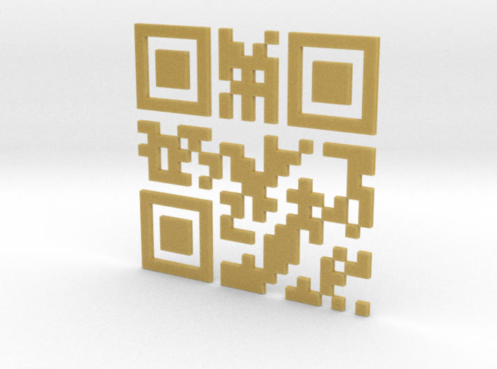 Wien Vienna 3D QR Code Puzzle 120mm 3d printed