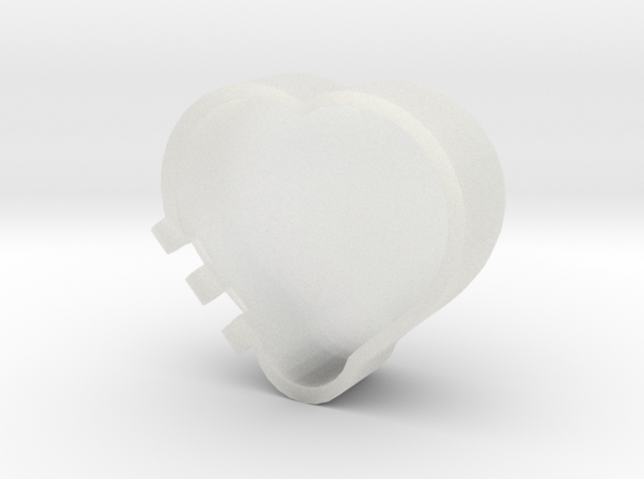 Rounded Heart Box 3d printed