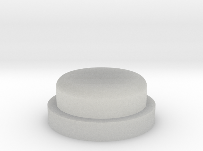 Fire Button - All Materials 3d printed