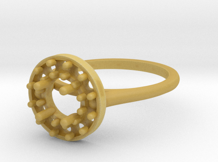 AB050 Halo Ring 3d printed